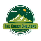 The Green Shelters Logo